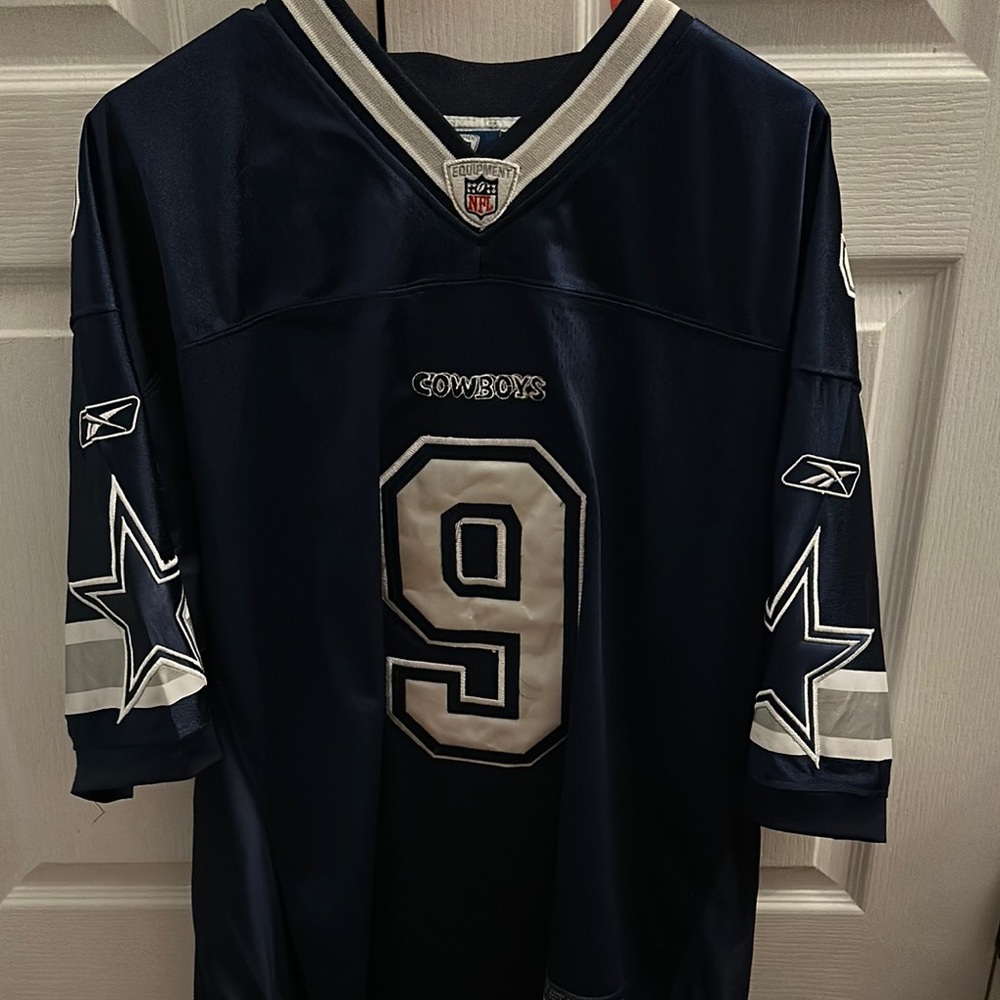 Reebok Navy Dallas Cowboys Jersey - Tony Romo